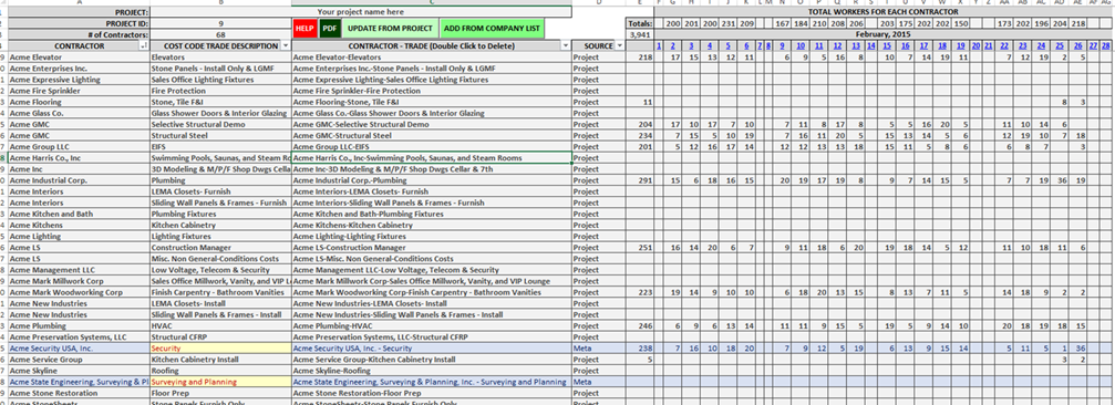 Construction Management Daily Reporting Tool